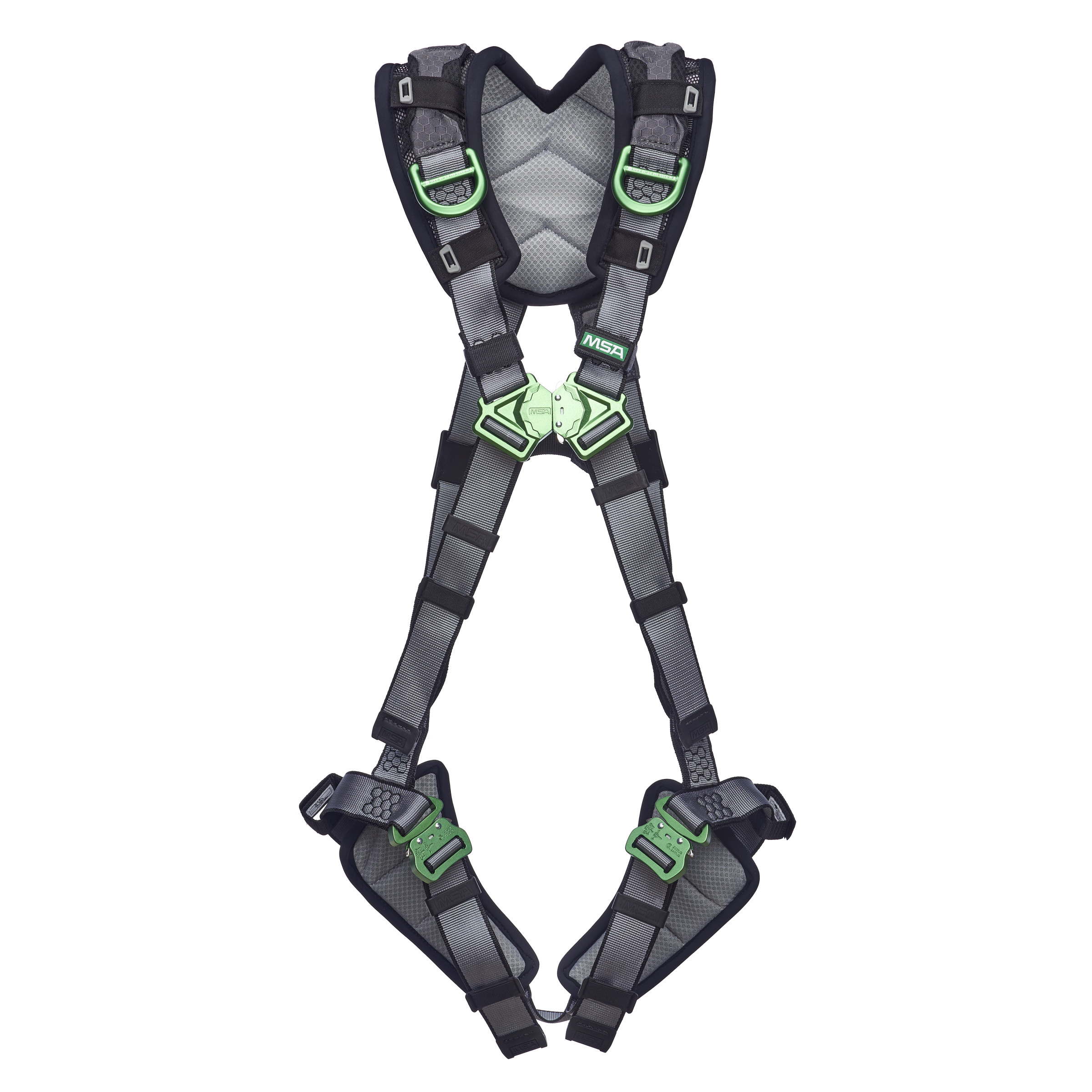 V-FIT Harness, Super Extra Large, Back & Shoulder D-Rings, Quick-Connect Leg Straps, Shoulder & Leg Padding